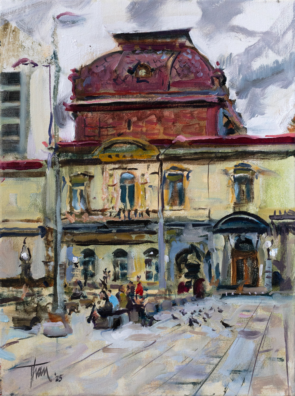 "Atrás del Teatro"